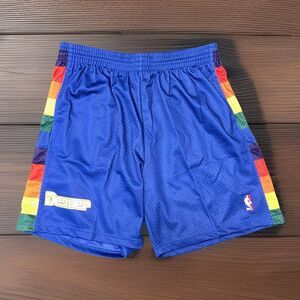 Mitchell & Ness Royal NBA Denver Nuggets 1991-92 Road Swingman Shorts 2XL